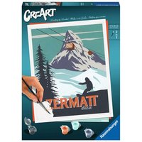 RAVENSBURGER 23500 CreArt Malen nach Zahlen Zermatt von Ravensburger