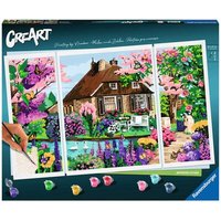 RAVENSBURGER 23550 Malen nach Zahlen Waterside Cottage von Ravensburger