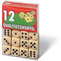 RAVENSBURGER 27097 12 Qualitätswürfel in Klarsichtbox von Ravensburger