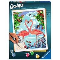 RAVENSBURGER 28991 Malen nach Zahlen Flamingo Love von Ravensburger