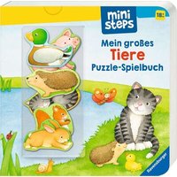 RAVENSBURGER 30270 ministeps: Mein großes Tiere Puzzle-Spielbuch von Ravensburger