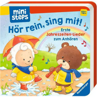 RAVENSBURGER 30334 ministeps: Hör rein, sing mit! Meine ersten Jahreszeiten-Lieder von Ravensburger