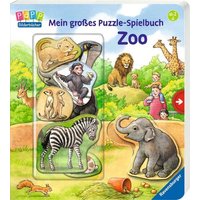 RAVENSBURGER 43653 Mein großes Puzzle-Spielbuch Zoo RAVENSBURGER 43653 Mein großes Puzzle-Spielbuch Zoo von Ravensburger
