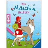 RAVENSBURGER 46300 Ravensburger Minis: Mein Märchen-Malbuch von Ravensburger