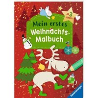 RAVENSBURGER 48925 Mein Weihnachts-Malbuch von Ravensburger