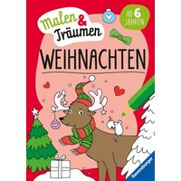 RAVENSBURGER 48926 Bastel- und Malbücher Weihnachten - malen und träumen von Ravensburger