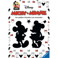 RAVENSBURGER 49115 Micky und Minnie - Die größten Klassiker zum Ausmalen von Ravensburger