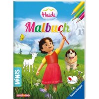 RAVENSBURGER 49603 RV Minis: Heidi Malbuch von Ravensburger