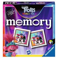 RAVENSBURGER 50425 Trolls 2 World Tour Mini Memory, der Spieleklassiker von Ravensburger