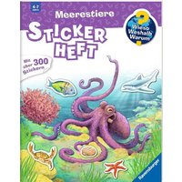 RAVENSBURGER 60098 Wieso? Weshalb? Warum? Stickerheft - Meerestiere RAVENSBURGER 60098 Wieso? Weshalb? Warum? Stickerheft - Meerestiere von Ravensburger
