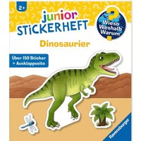 RAVENSBURGER 60106 Wieso? Weshalb? Warum? junior Stickerheft - Dinosaurier RAVENSBURGER 60106 Wieso? Weshalb? Warum? junior Stickerheft - Dinosaurier von Ravensburger