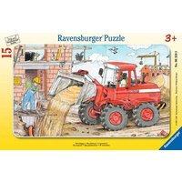 RAVENSBURGER 6359 Kinderpuzzle Mein Bagger von Ravensburger