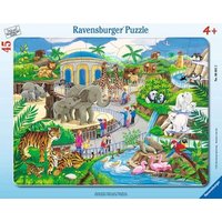 RAVENSBURGER 6661 Kinderpuzzle Besuch im Zoo von Ravensburger