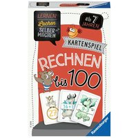 RAVENSBURGER 80660 Lernen Lachen Selbermachen: Kartenspiel Rechnen bis 100 von Ravensburger