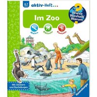 RAVENSBURGER 978-3-473-32688-4 Im Zoo - Bastel- und Malbücher von Ravensburger