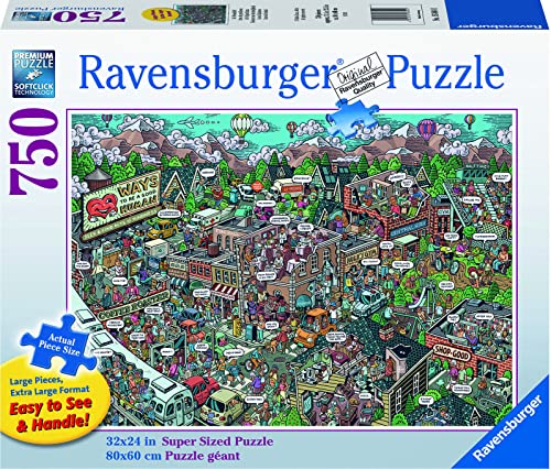 RAVENSBURGER Puzzle Alltagsbevorzugung XL 750 Teile von Ravensburger