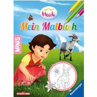 RAVENSBURGER49652 Ravensburger Minis: Heidi - mein Malbuch von Ravensburger