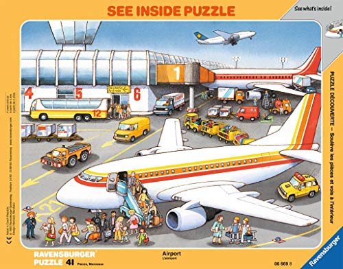 Rahmenpuzzle 41 Teile - Flughafen - 06669 von Ravensburger von Ravensburger