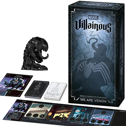 Ravebsurger Marvel Villainous: We Are Venom - Einzelfigur Spielerweiterung ab 12 Jahren Ravebsurger Marvel Villainous: We Are Venom - Einzelfigur Spielerweiterung ab 12 Jahren von Ravensburger