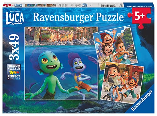 Ravensburger, Luca, 3 x 49 Teile, Puzzle für Kinder, Empfohlenes Alter 5+, Mehrfarbig, 05571 5 von Ravensburger