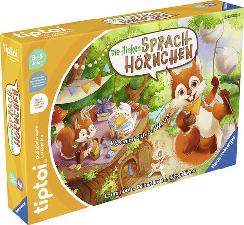 Ravensburger 00203 tiptoi® Die flinken Sprach-Hörnchen von Ravensburger