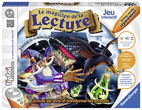 Ravensburger – 00534 – Elektronisches Lernspiel – Tiptoi – „Le Magicien de la Lecture“ (französische Version) von Ravensburger