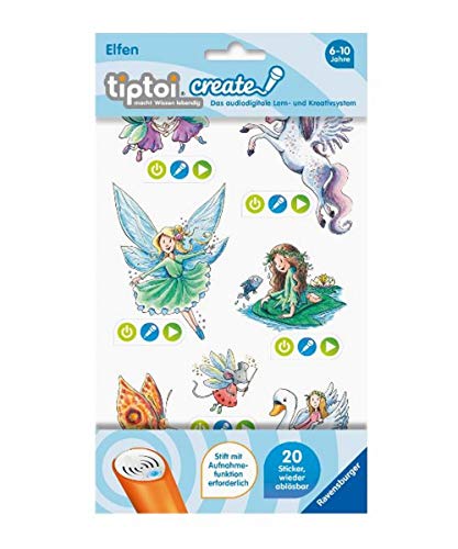 Ravensburger 00907 tiptoi Create Sticker Elfen von Ravensburger