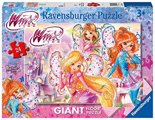 Ravensburger 03048 4 Winx Puzzle 24 Riesen Boden von Ravensburger