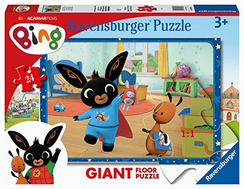 Ravensburger Bing Bunny 24 Piece Giant Floor Jigsaw Puzzles for Kids Age 3 Years Up - Educational Toys for Toddlers von Ravensburger