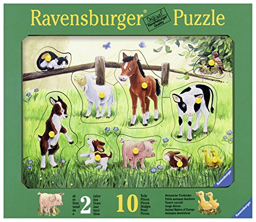 Ravensburger 03671 - Heimische Tierkinder von Ravensburger