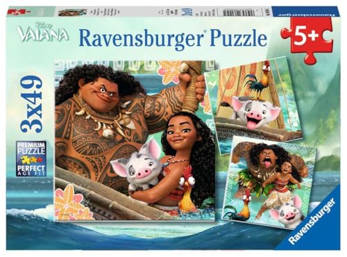 Kinderpuzzle 49 Teile - Disney Vaiana - Vaianas Entdeckungsreise von Ravensburger