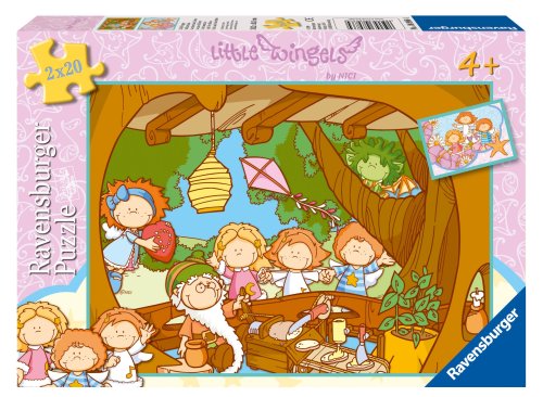 Ravensburger 08986 - Little wingels Im Baumhaus - 2 x 20 Teile Puzzle Ravensburger 08986 - Little wingels Im Baumhaus - 2 x 20 Teile Puzzle von Ravensburger