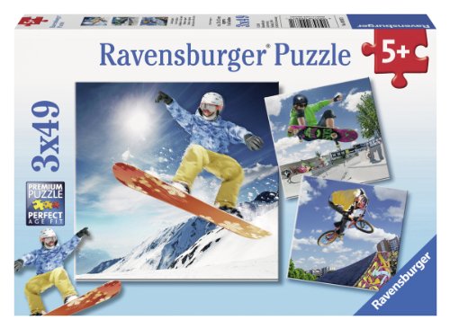 Ravensburger Kinderpuzzle Berufe, 3 x 49 Teile Puzzle von Ravensburger