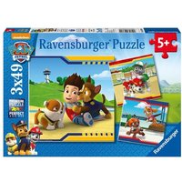 Puzzle Ravensburger Helden mit Fell 3 X 49 Teile von Ravensburger