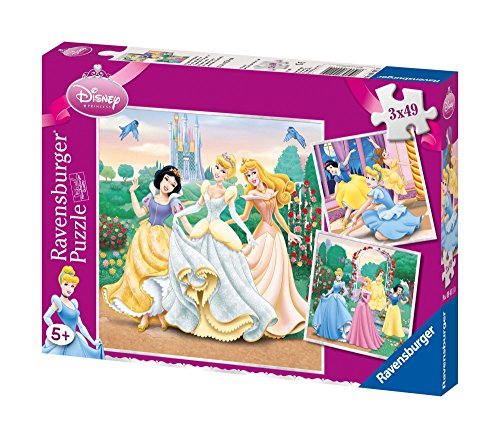 Ravensburger 09411 - Prinzessinnenträume, 3 x 49 Teile Puzzle von Ravensburger