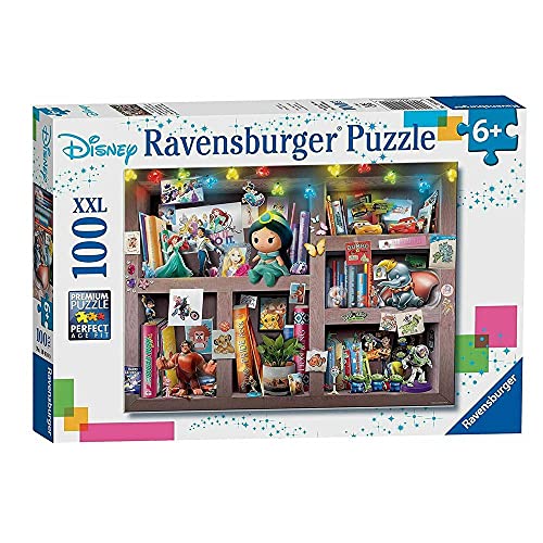 Ravensburger 10410 Disney Multicharacter Puzzle mit extra großen, 100 Teile, für Kinder ab 6 Jahren, Mehrfarbig, 49,3 x 36,2 x 0,2 cm von Ravensburger