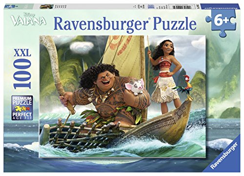 Ravensburger 10943 - Vaiana und Maui, 100 Teile Puzzle, Silver von Ravensburger