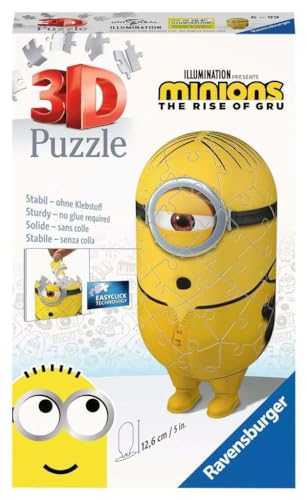 Ravensburger 3D Puzzle Minion Kung Fu 11230 - Minions 2-54 Teile - für Minion Fans ab 6 Jahren von Ravensburger