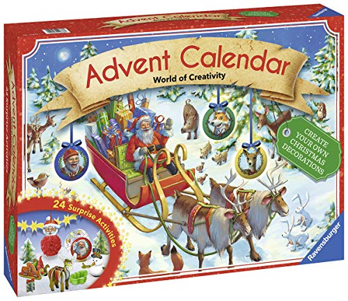 Ravensburger 11673 - DIY Adventskalender 2017 - World of Creativity von Ravensburger