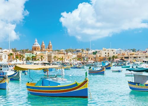 Ravensburger Puzzle 12000028 - Mediterranean Places Malta - 1000 Teile Puzzle für Erwachsene und Kinder ab 14 Jahren, Puzzle mit Motiv aus Malta von Ravensburger