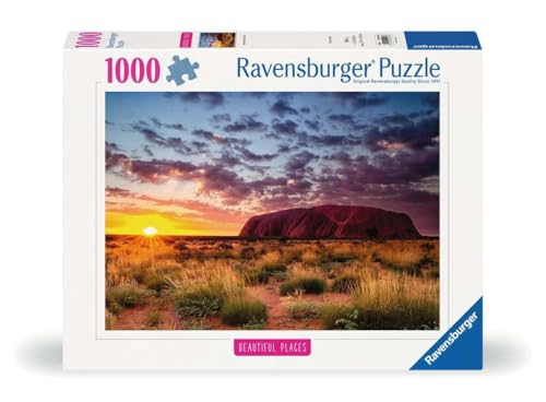 Ravensburger Puzzle 12000048 - Ayers Rock in Australien - 1000 Teile Puzzle für Erwachsene und Kinder ab 14 Jahren, Puzzle mit Landschaft und Natur von Ravensburger