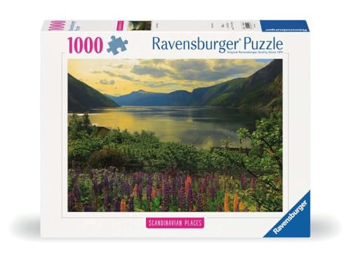 Ravensburger Puzzle 12000115 - Scandinavian Places, Fjord in Norwegen - 1000 Teile Puzzle für Erwachsene und Kinder ab 14 Jahren, Puzzle mit Norwegen-Motiv von Ravensburger