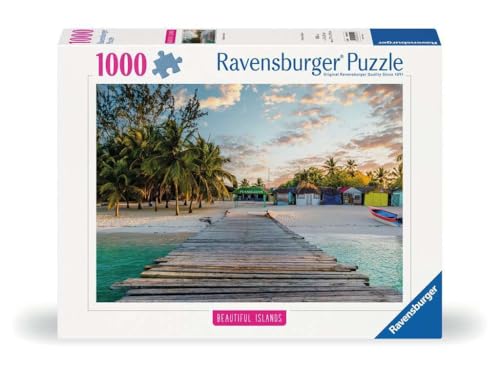 Ravensburger Puzzle Beautiful Islands 12000159 - Karibische Insel - 1000 Teile Puzzle für Erwachsene und Kinder ab 14 Jahren von Ravensburger