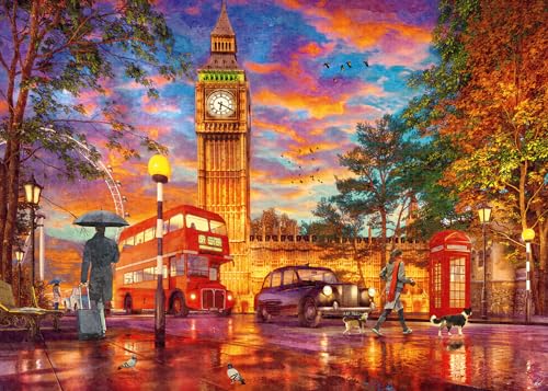 Ravensburger Puzzle 12000184 - Sonnenuntergang in London - 1000 Teile Puzzle für Erwachsene und Kinder ab 14 Jahren von Ravensburger