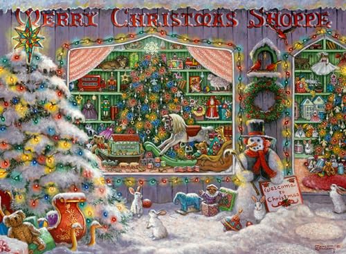 Ravensburger Puzzle 12000215 - Es weihnachtet sehr - 500 Teile Puzzle für Erwachsene und Kinder ab 12 Jahren, Weihnachts-Puzzle von Ravensburger