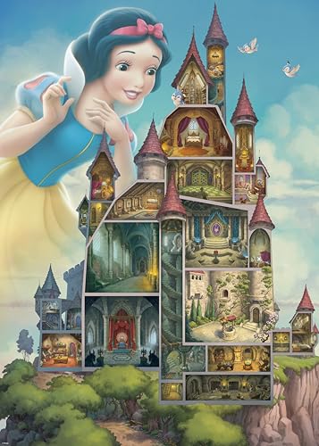 Ravensburger Puzzle 12000257 - Snow White - 1000 Teile Disney Castle Collection Puzzle für Erwachsene und Kinder ab 14 Jahren von Ravensburger