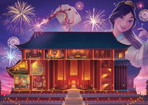 Ravensburger Puzzle 12000260 - Mulan - 1000 Teile Disney Castle Collection Puzzle für Erwachsene und Kinder ab 14 Jahren von Ravensburger