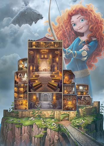 Ravensburger Puzzle 12000263 - Merida - 1000 Teile Disney Castle Collection Puzzle für Erwachsene und Kinder ab 14 Jahren von Ravensburger