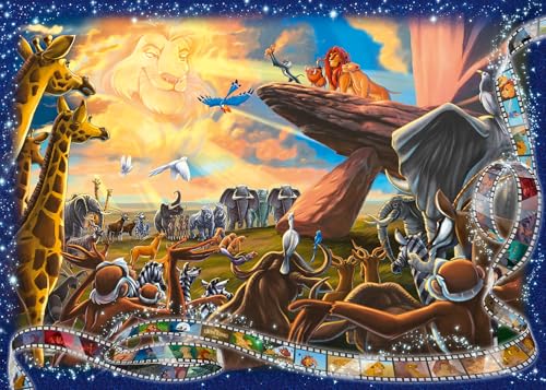 Ravensburger Puzzle 12000321 - Der König der Löwen - 1000 Teile Puzzle für Erwachsene und Kinder ab 14 Jahren, Disney Puzzle, Disney Geschenke von Ravensburger