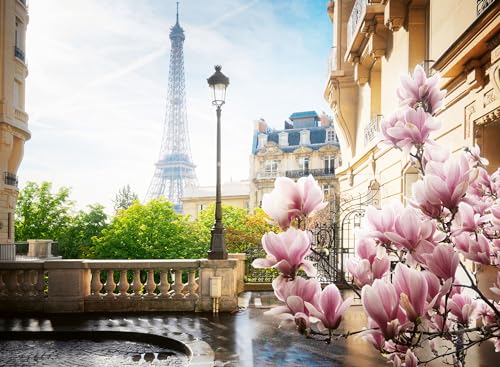 Ravensburger Puzzle 12000366 - Frühling in Paris - 500 Teile Puzzle für Erwachsene und Kinder ab 12 Jahren, Stadt-Puzzle Paris von Ravensburger